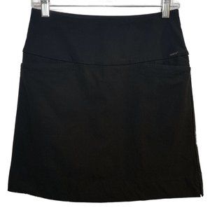 Black Skort Golf Size S SC&Co Women Activewear Pockets Tennis Athleisure EUC